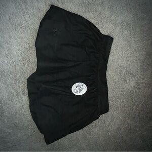 Black Shorts with Logo